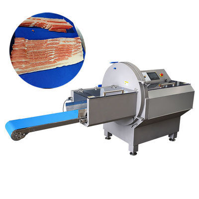 Horizontale JY-25K Fleischschneider und Portionssteuermaschine zum Schneiden von Tiefkühlbeef-Speken für Fleischverarbeiter