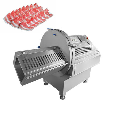 Hochgeschwindigkeitsgenaue Knochen- und Knochenlose Schneidmaschine für gefrorenes Fleisch mit benutzerfreundlichem Touchscreen
