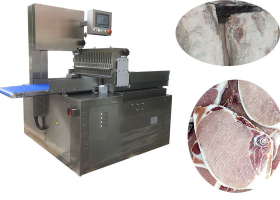 Kommerzielle automatische Knochen-Schneidemaschine-versieht gefrorener Fleisch-Schneidmaschinen-Schneider Säge-Maschine für den Huf der Schweine mit Rippen