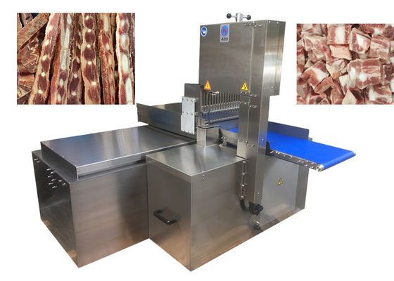 Automatisches doppeltes Blatt-Schneidemaschine-Fleisch-Schneidemaschine für gefrorenen Fleisch/Ribs/Pork-Hieb
