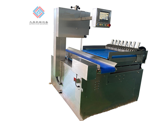 Industrielles Werkzeugmaschine-elektrisches Fisch-Schweinefleisch-Kuh-gefrorenes Steak-Knochen-Band-doppelter Säge-Schneider des Fleisch-7.2HP