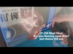 JY-25K gefrorene Fleischsplittermaschine und Portionskontrolle