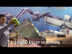 Handelsobst- und gemüse3d würfelnde Maschine 3000KG/H